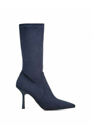 Via Tortona 18 STRETCH - Stivali con i tacchi - blu