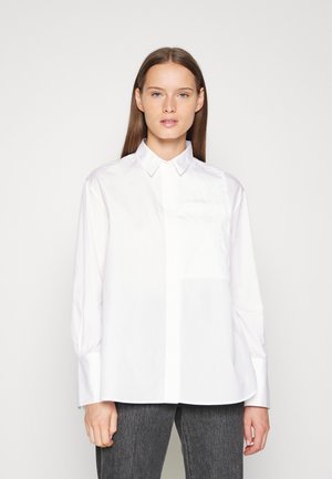Button-down blouse - white
