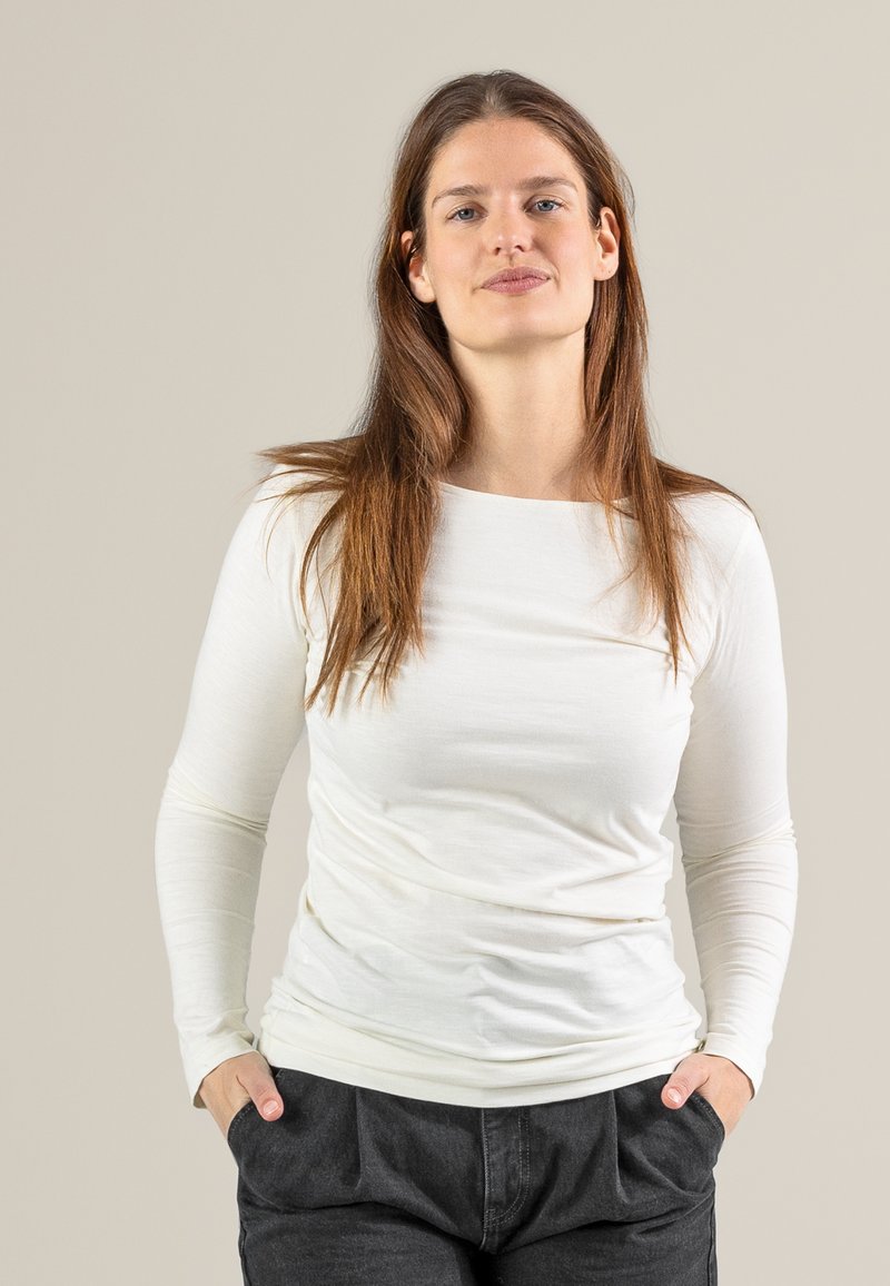 Living Crafts HILLA - Langarmshirt - cream