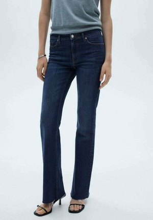 Vaqueros a campana - dark blue