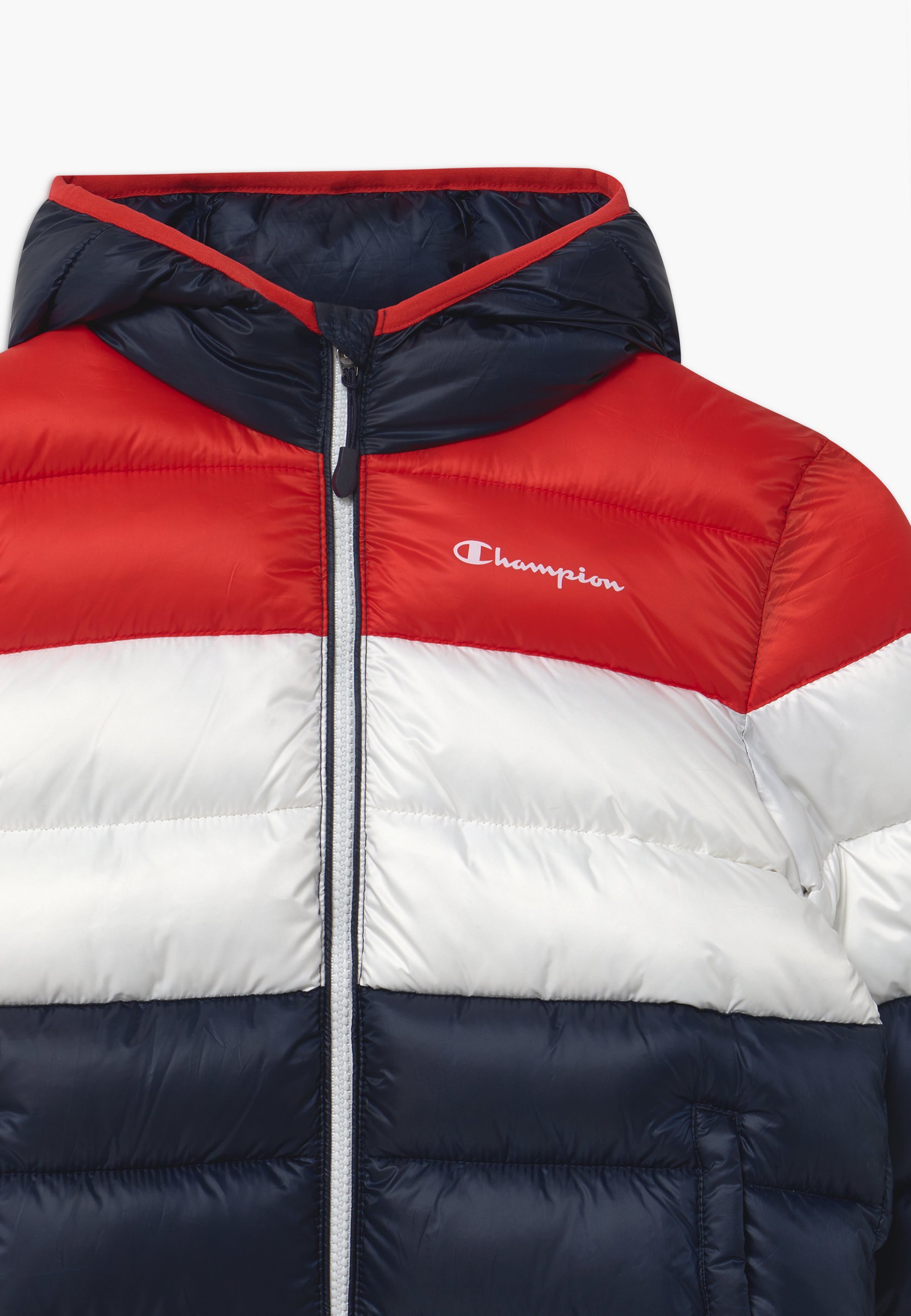 champion jacket kids red