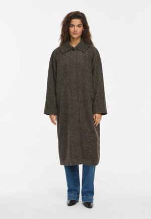 Noisy May, COAT NMMADDIE - Manteau classique - chocolate brown