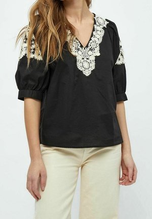 Bluse - black