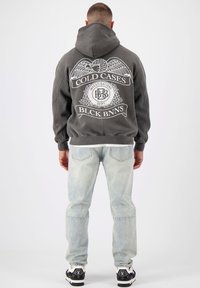 Black Bananas COLD CASES WASHED - Hoodie - grey