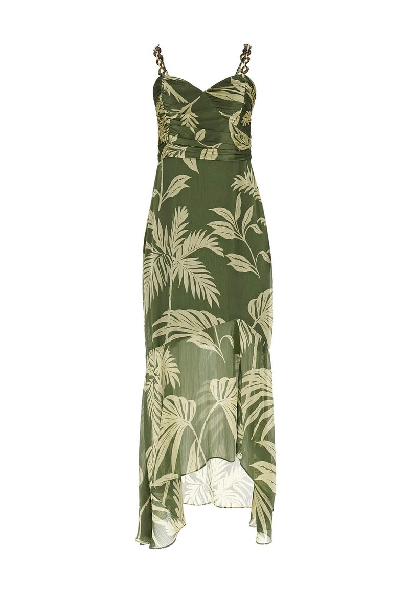 Guess Maxi dress - blumenmuster grn/green - Zalando