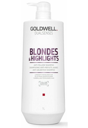 DUALSENSES BLONDES & HIGHLIGHTS ANTI-YELLOW SHAMPOO. - Shampoo - white