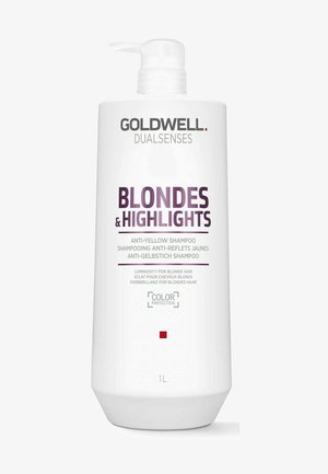Goldwell DUALSENSES BLONDES & HIGHLIGHTS ANTI-YELLOW SHAMPOO. - Shampoo - white