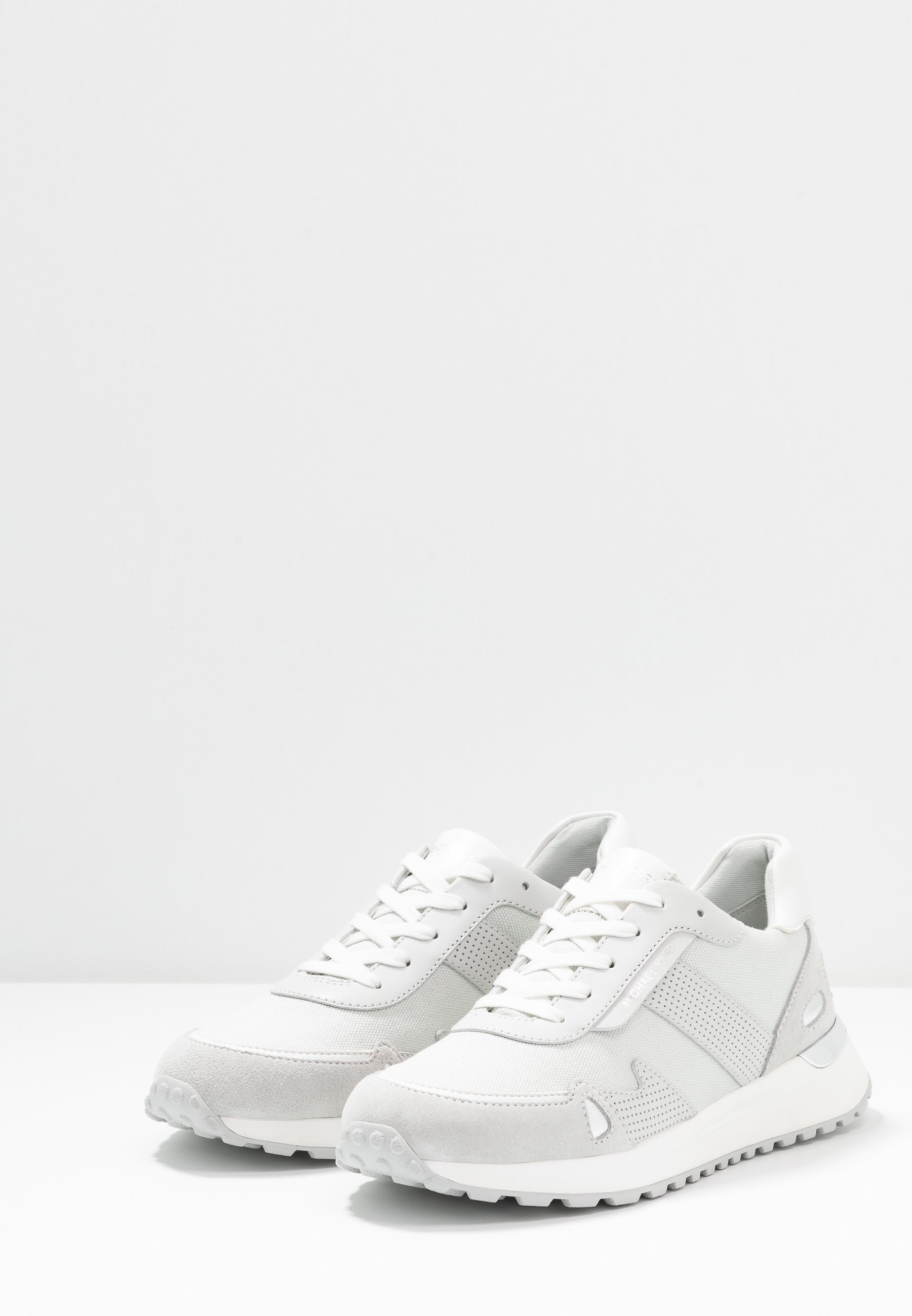 MICHAEL Michael Kors MONROE TRAINER - Joggesko - aluminum MICHAEL Michael Kors MONROE TRAINER - Joggesko - aluminum