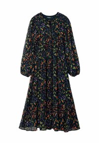 Desigual FLORAL MIDI - Vestito casual - black