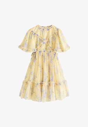 Next REGULAR FIT - Nappali ruha - yellow floral