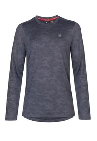 Spyder Shimmer - Maglietta Tecnica Da Donna Con Dettagli Riflettenti E Logo A Strass, Abbigliamento Sportivo Invernale