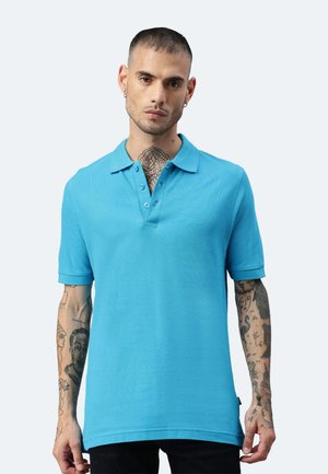 PREMIUM  JOHN - Poloshirt - blue bay