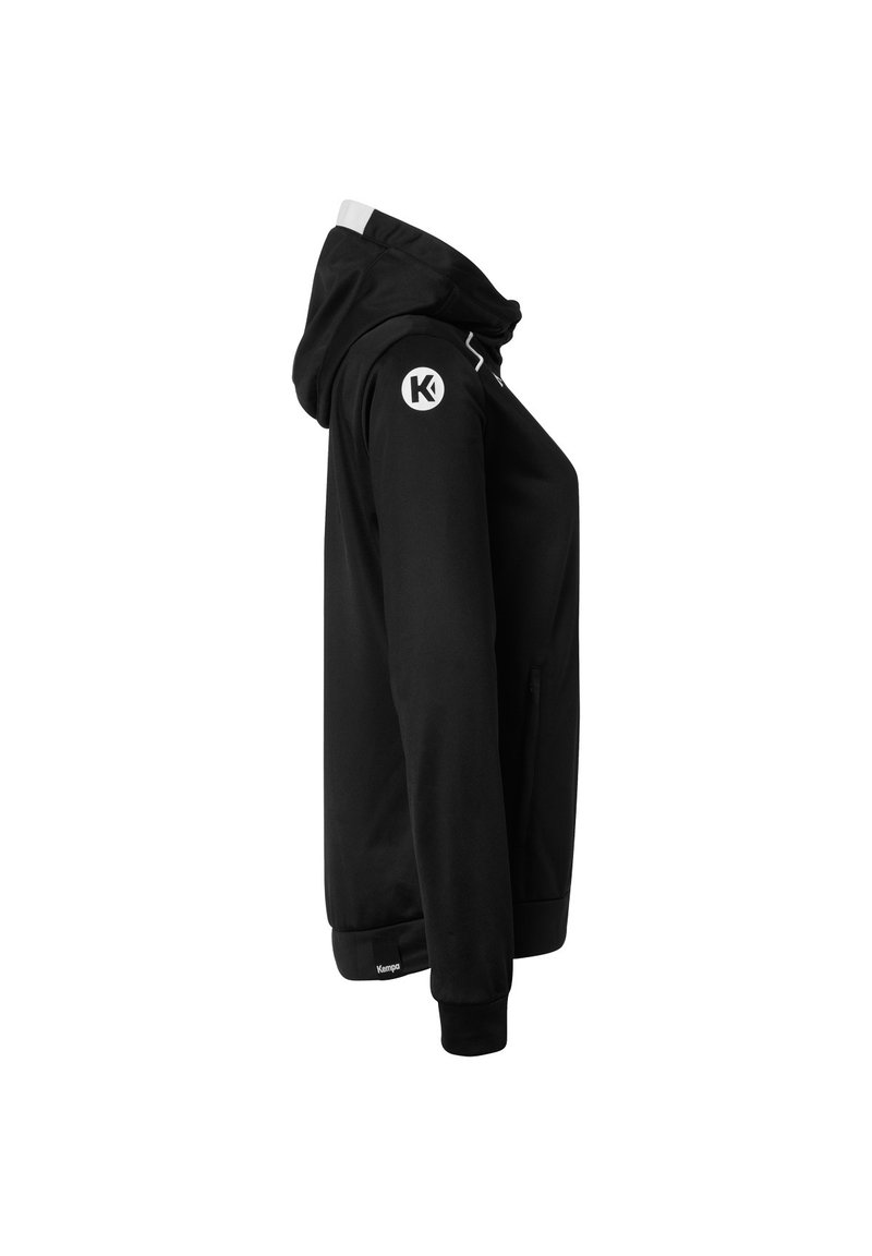 Damen Sweatshirts | Kempa PLAYER Sweatjacke schwarz weiß/schwarz - PJ82383 Damen Sweatshirts | Kempa PLAYER Sweatjacke schwarz weiß/schwarz - PJ82383