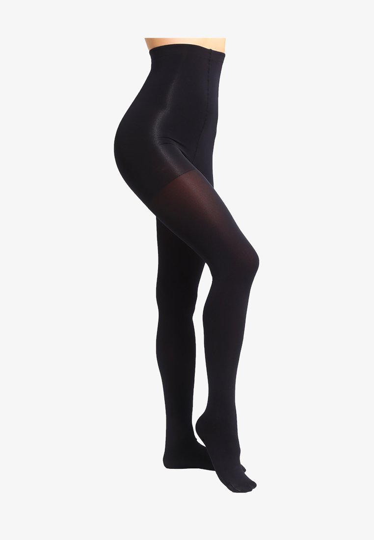 MAGIC Bodyfashion 140 DEN HI WAIST SLIM Tights black Zalando