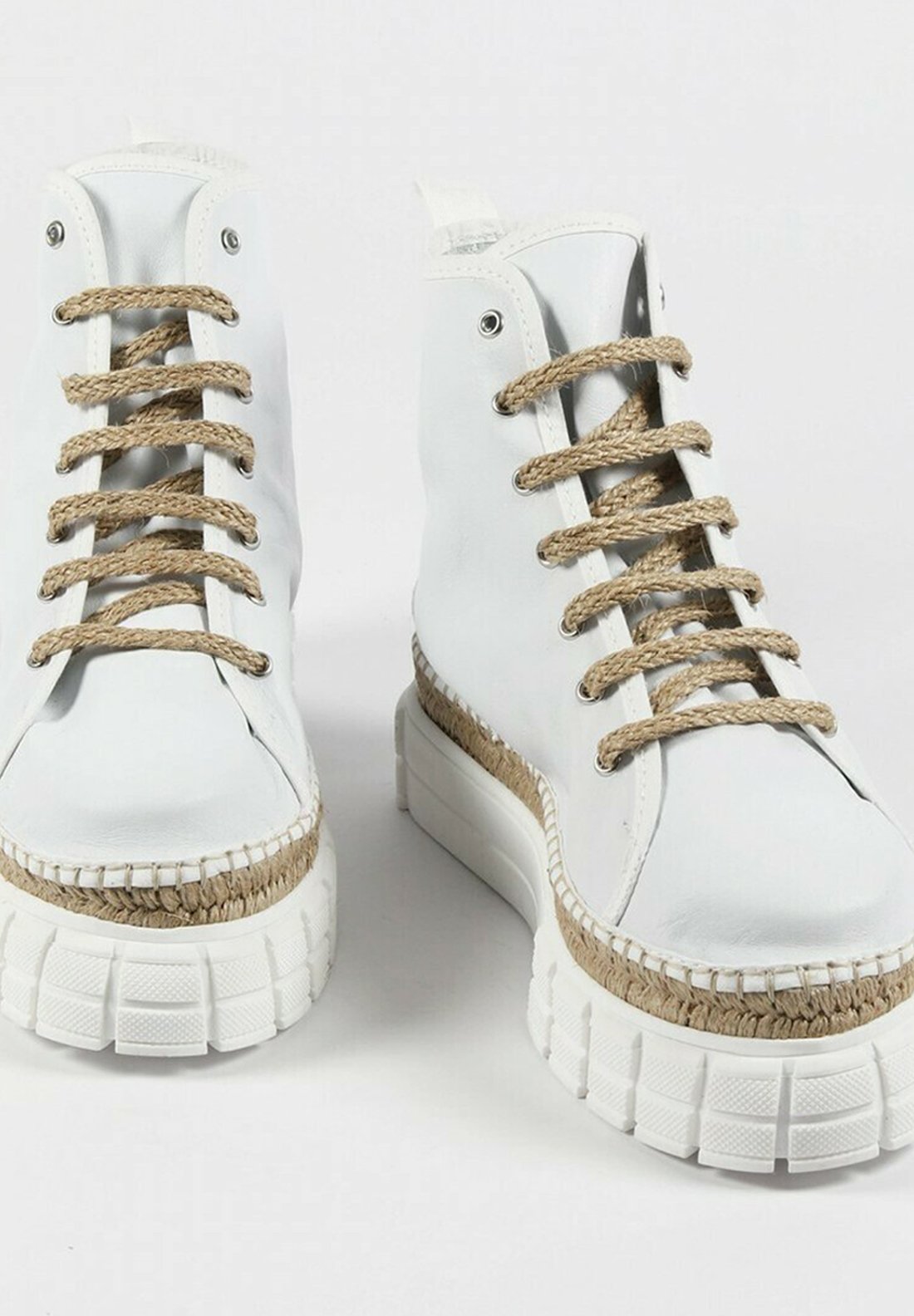 Un Paso Más VERONA - Zapatillas altas - blanco - Zalando.es