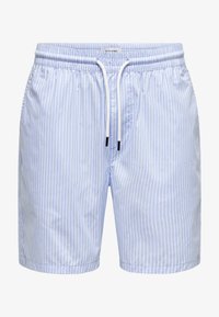 Unausgewählt, blue mirage/white