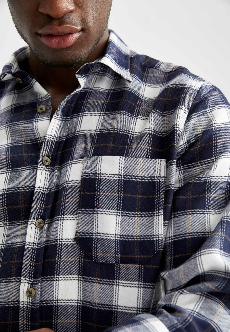 Herren Freizeithemden | DeFacto Hemd indigo/dunkelblau - PI84309 Herren Freizeithemden | DeFacto Hemd indigo/dunkelblau - PI84309