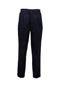 WIDE - Trousers - dk blue mel