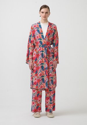 Touché Privé FLOWER PATTERNED KIMONO SET - Light jacket - multi coloured