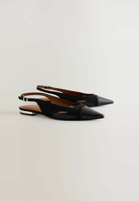 REGULAR FIT - FOREVER COMFORT POINTED TOE - Slingback ballerina´s - new black