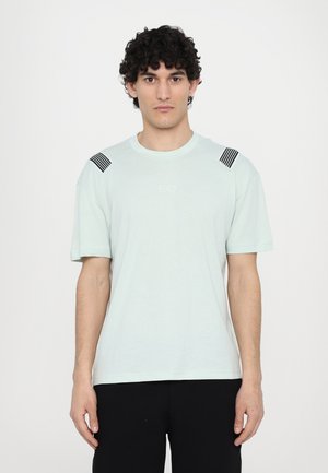 Print T-shirt - pale blue