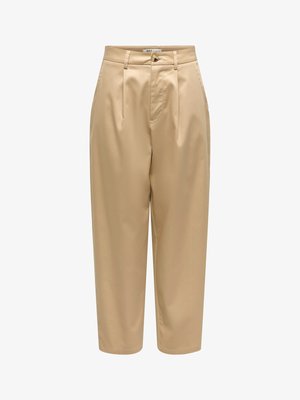ONLY, CHINO HOSE ONLCASIL BARREL FIT CHINO HOSE - Nohavice chinos - irish cream