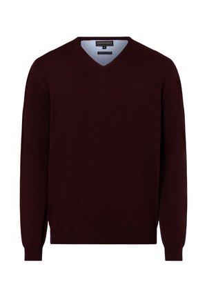 Strickpullover - bordeaux