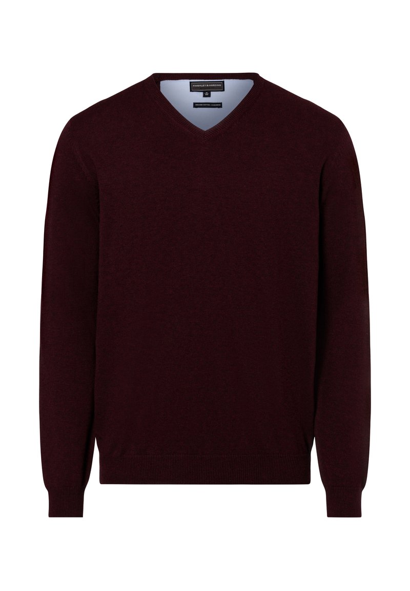 FINSHLEY & HARDING Trui - bordeaux