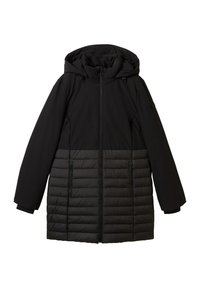 TOM TAILOR HYBRID Wintermantel deep black/schwarz Zalando
