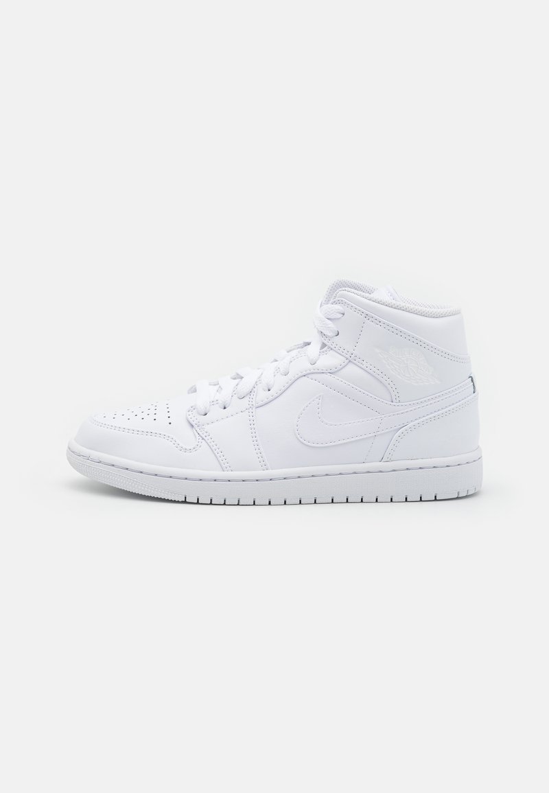 Jordan - AIR JORDAN 1 MID - Sneakers high - weiß, Forstør