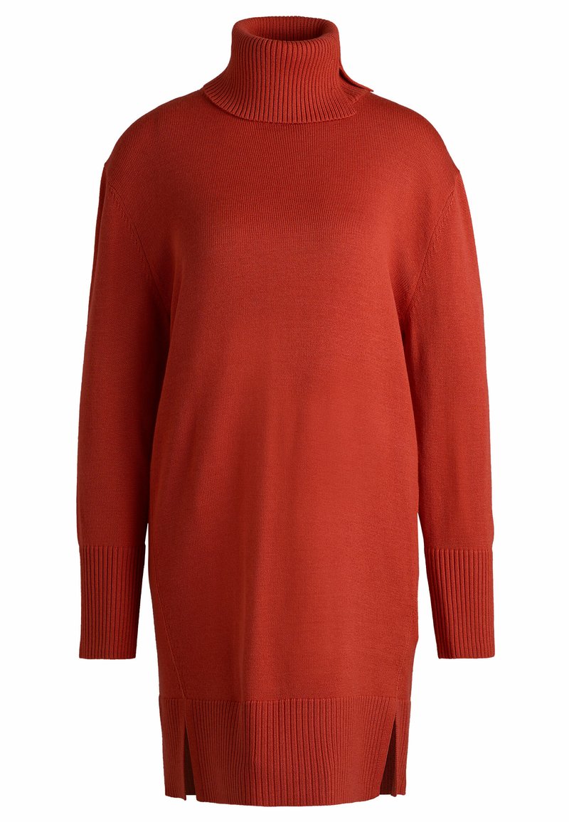 Boss Gebreide jurk rood Boss Gebreide jurk rood