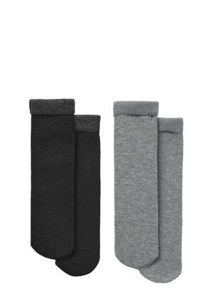 PACK 2 PAIA TERMICHE - Calze - var grigio medio melange