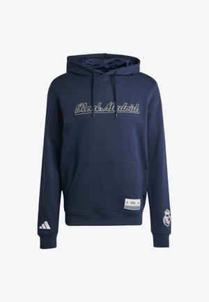 adidas Originals, ADIDAS ORIGINALS REAL MADRID US PACK HOODIE - Klubové oblečení - legend ink white