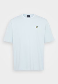 PLUS TIPPED - Basic póló - fresh water/white