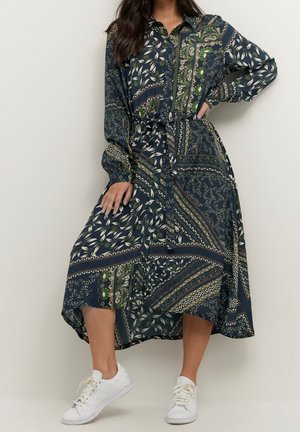 Shirt dress - dark blue