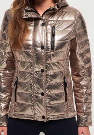 Winterjas - gold-coloured
