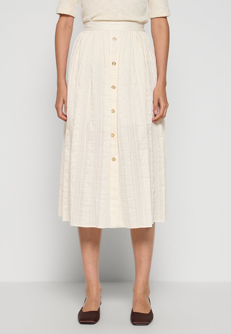 TWINSET Maxirok crème