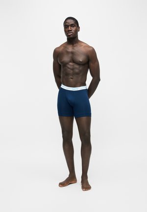 Nike Underwear, 3 PACK - Boxer aderenti lunghi - blue graphite