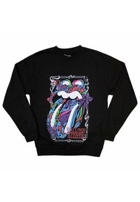 Paradiso Clothing THE ROLLING STONES COLOUR SWIRLS - Sweatshirt - black