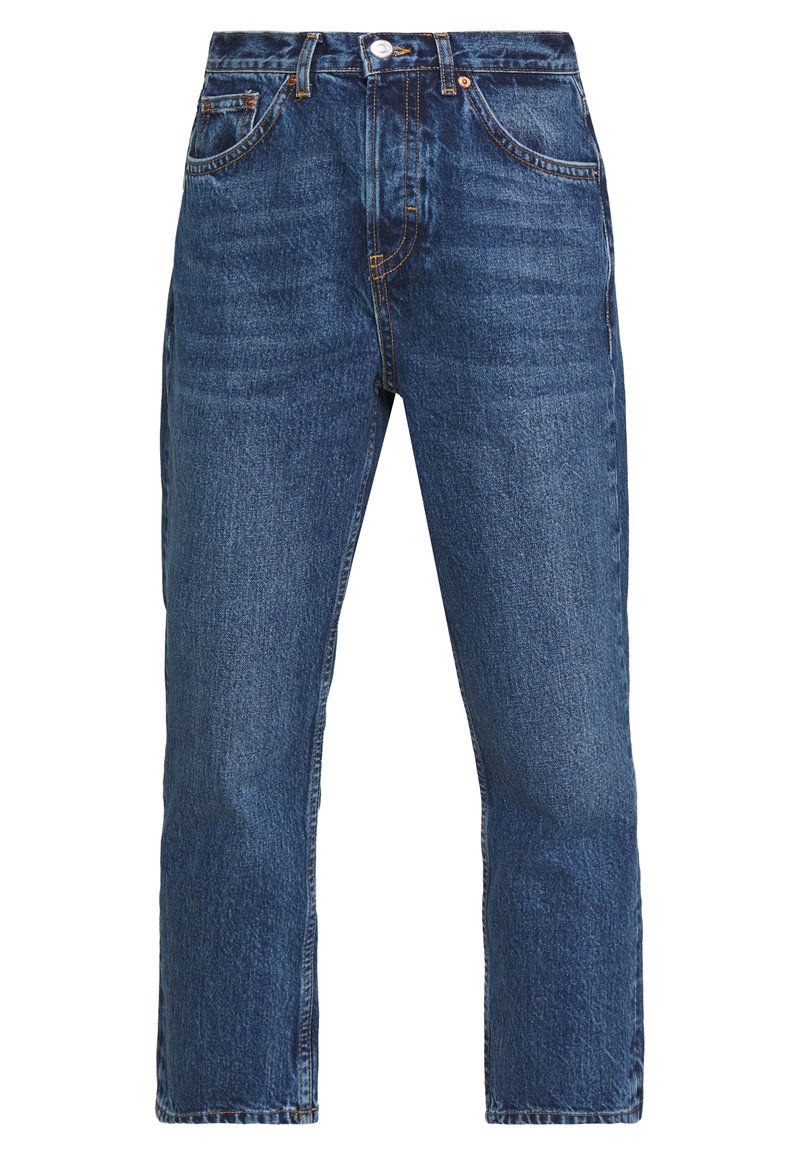 Topshop Petite Straight leg jeans blauw denim/bluedenim Topshop Petite Straight leg jeans blauw denim/bluedenim