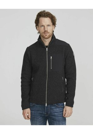 WILHELM - Cardigan - anthracite melange