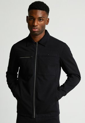 VICARIO SMART TEXTURED OVER - Kevyt takki - black