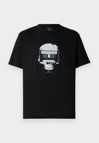 TAPE SKULL - Camiseta estampada - black