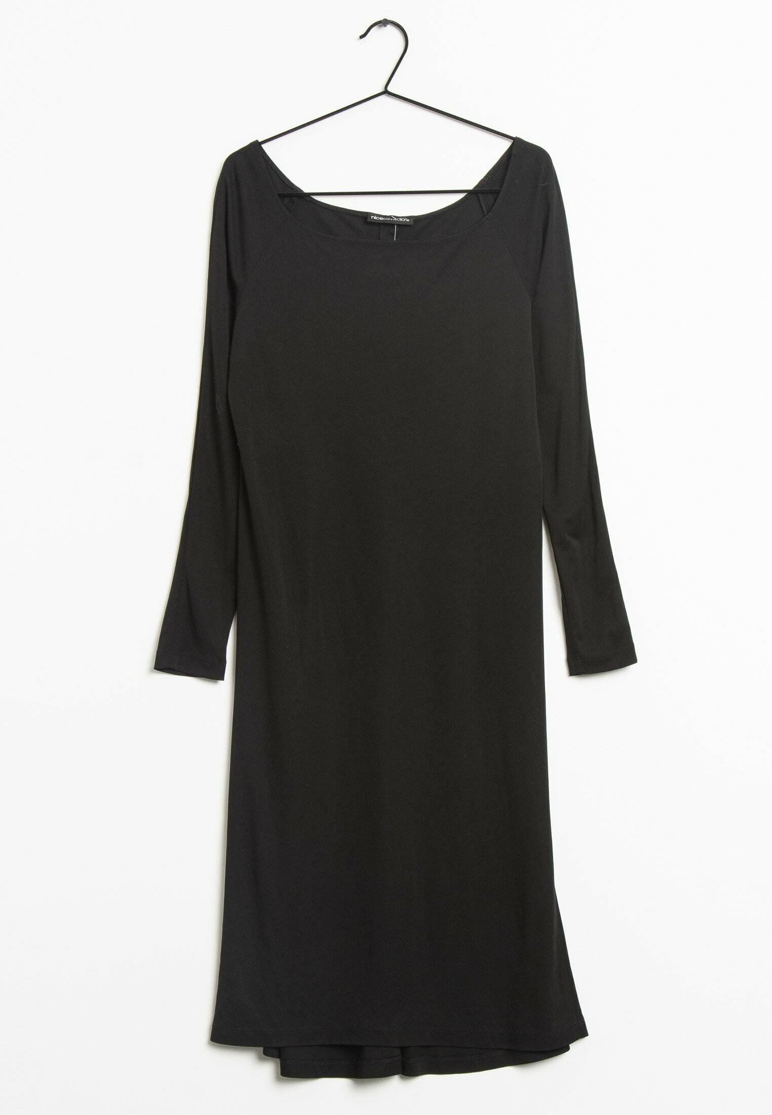 NC NICE CONNECTION Jerseykleid - black/schwarz - Zalando.at