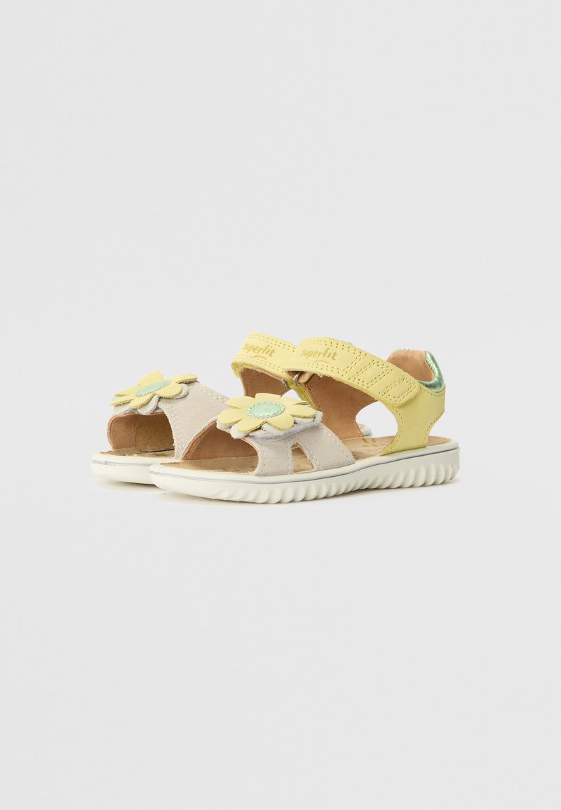 Superfit Sparkle sandalen voor meisjes, lichtblauw zilver 8400, 35 EU