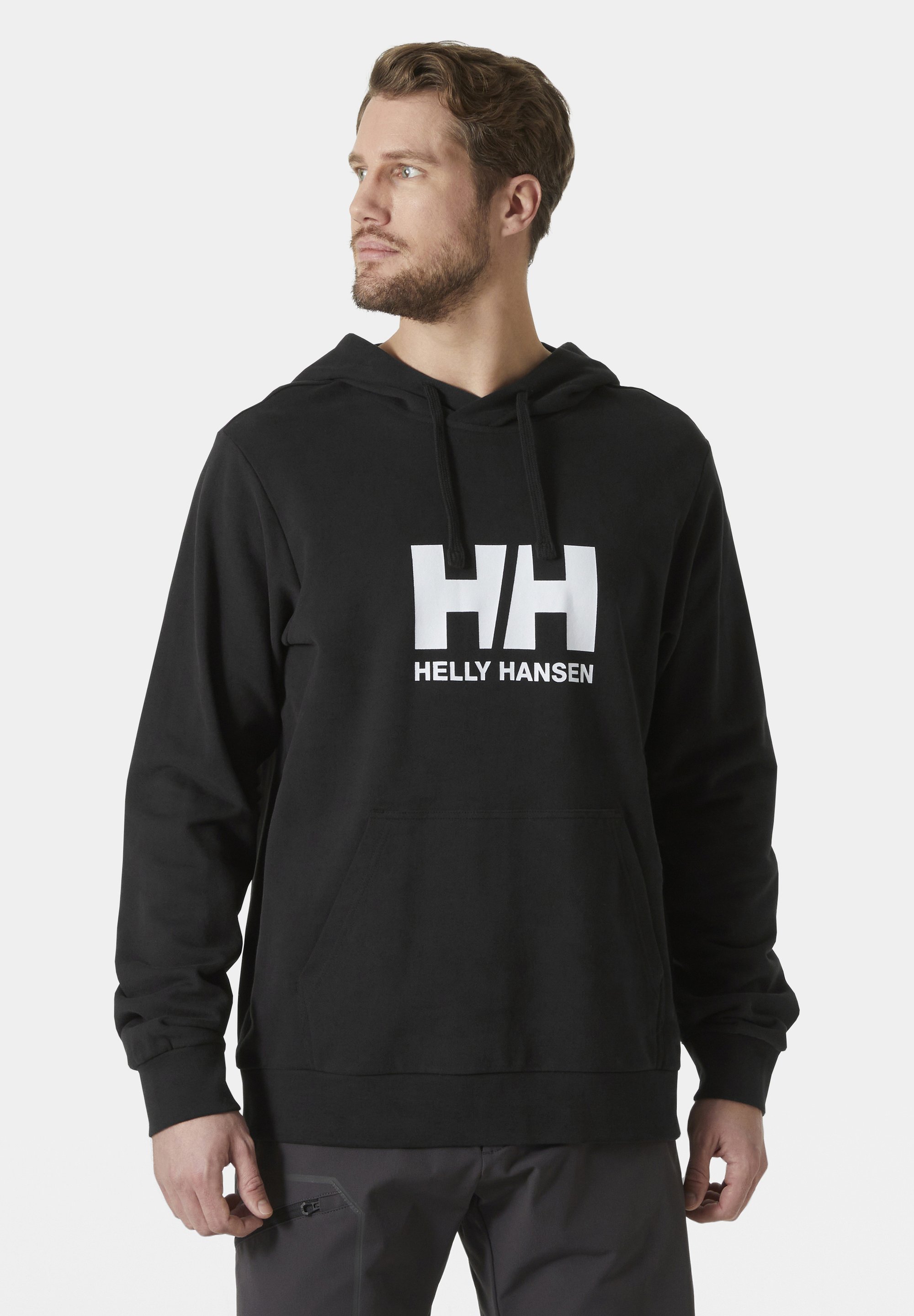Helly Hansen LOGO Jersey con capucha black/negro