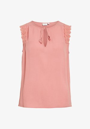 VILA, SLEEVELESS TOP VILINDY ROUND NECK - Blouse - mauveglow
