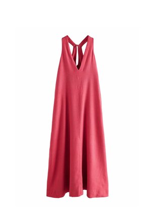 HALTERNECK  - Maxi-jurk - red