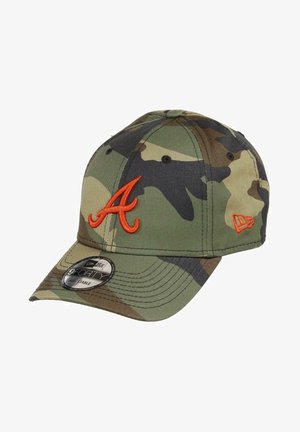 New Era ATLANTA BRAVES MLB REAR LOGO WOODLAND FORTY ADJUST - Cap - grün