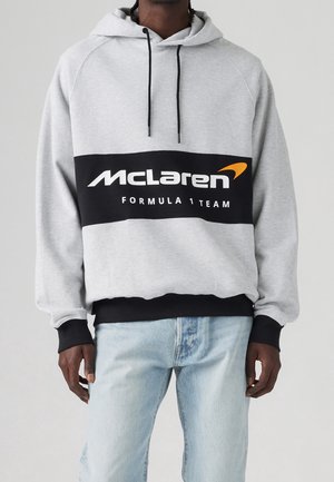 Sweat à capuche - mottled grey